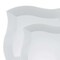 Smarty Had A Party White Wave Plastic Dinnerware Value Set (120 Dinner Plates + 120 Salad Plates), 240PK 7900VP-CASE - alternate 1